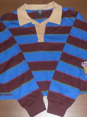 Stranger Things Women's L (12-14) Striped Shirt Long Sleeve
